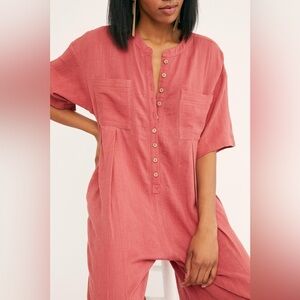 Free People Current Obsession Jumpsuit